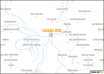 map of Kudelino