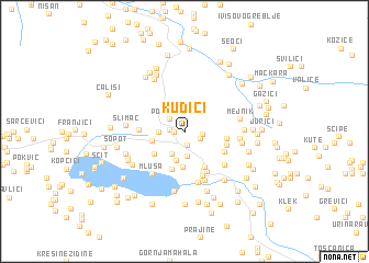 map of Kudići