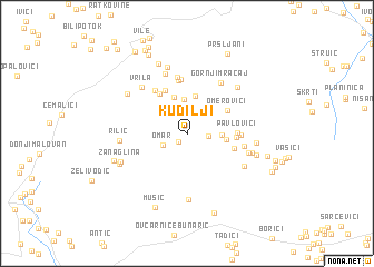 map of Kudilji