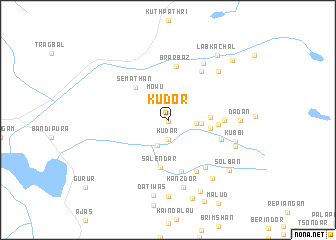 map of Kudor