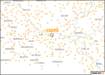map of Kudre