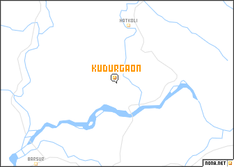 map of Kudurgaon