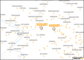 map of Kudu-ri