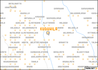 map of Kuduwila