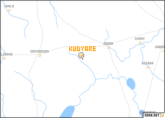 map of Kudyare
