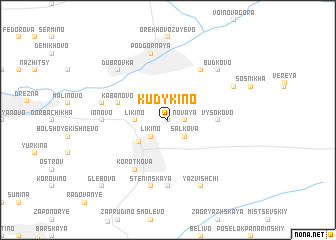 map of Kudykino