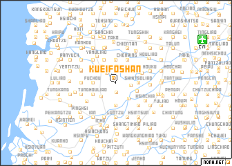 map of Kuei-fo-shan