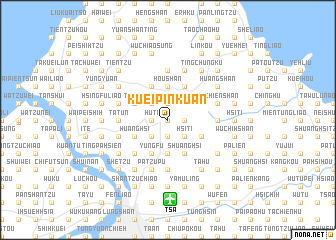 map of Kuei-pin-kuan