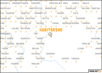 map of Kuei-tse-she