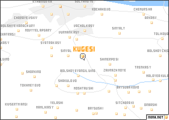 map of Kugesi