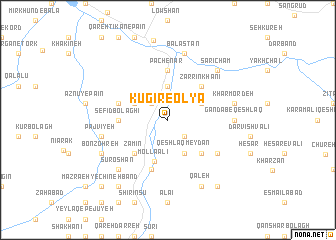 map of Kūgīr-e ‘Olyā