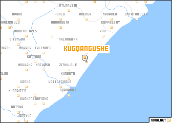 map of KuGqangushe