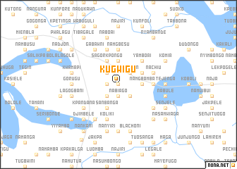 map of Kugwigu