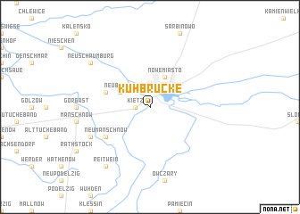 map of Kuhbrücke