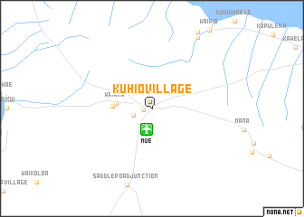 map of Kuhio Village