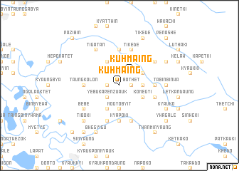 map of Kuhmaing