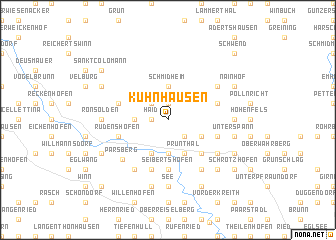 map of Kühnhausen