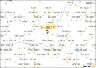 map of Kūh Pas