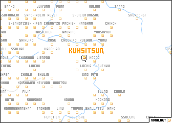 map of Ku-hsi-ts\