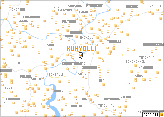 map of Kuhyŏl-li