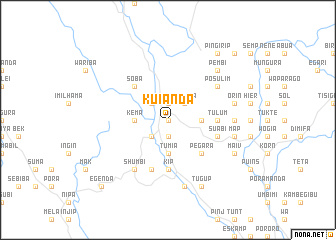 map of Kuianda