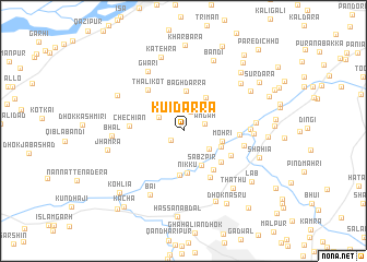 map of Kuidarra