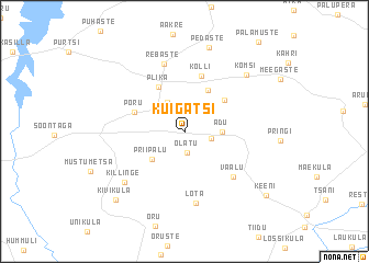 map of Kuigatsi