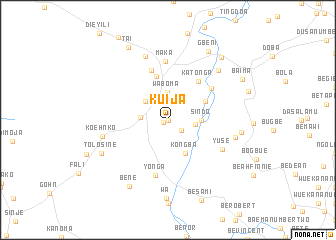 map of Kuija