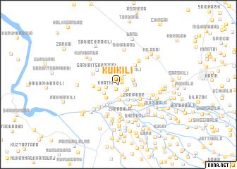 map of Kui Kili