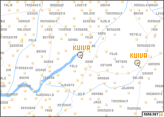 map of Kuiva
