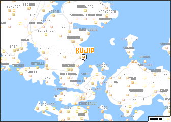 map of Kujip
