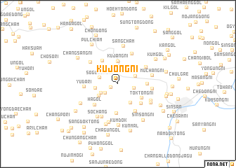 map of Kujŏng-ni