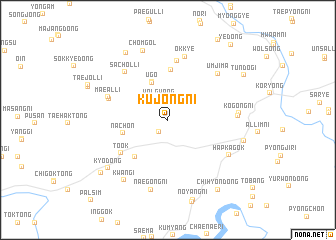 map of Kujŏng-ni