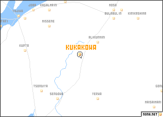 map of Kuka Kowa