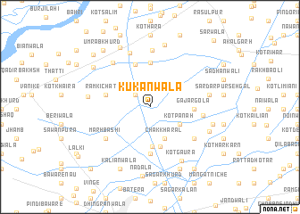 map of Kūkānwāla