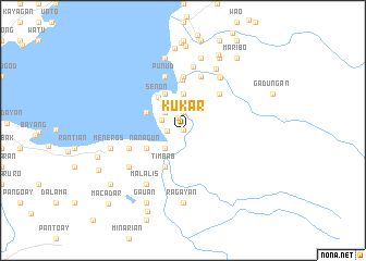 map of Kukar