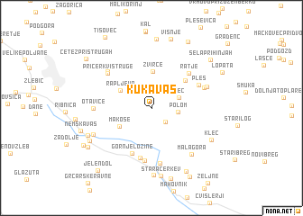 map of (( Kuka Vas ))