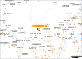 map of Kukavica