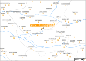 map of Kūkh-e Mīr ‘Os̄mān