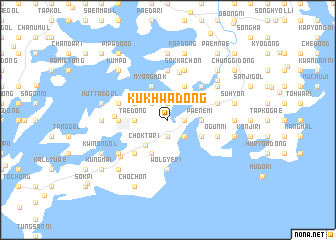 map of Kukhwa-dong