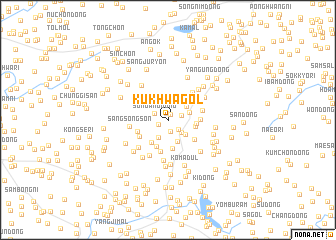 map of Kukhwa-gol