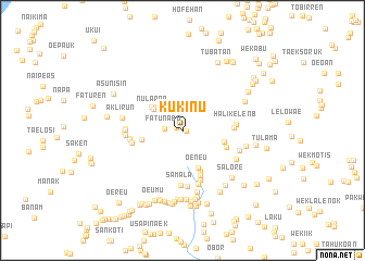 map of Kukinu
