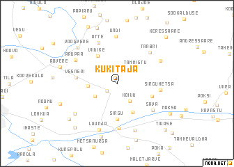 map of Kükitaja