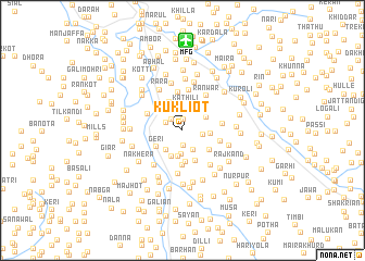 map of Kukliot