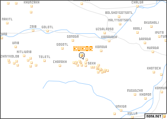 map of Kukor