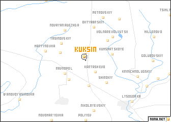 map of Kuksin