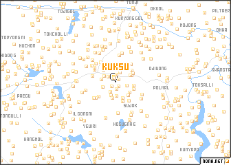 map of Kuksu
