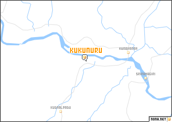 map of Kukunūru