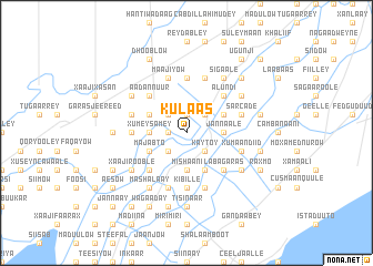 map of Kulaas