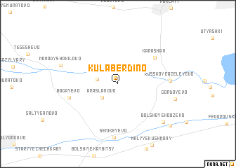 map of Kulaberdino